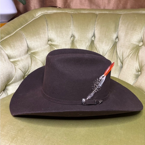 texas hat company Other - Texas Hat Company ~3X Wool Blend Felt HAT~4" Brim RODEO Cowboy Western.  7 3/8